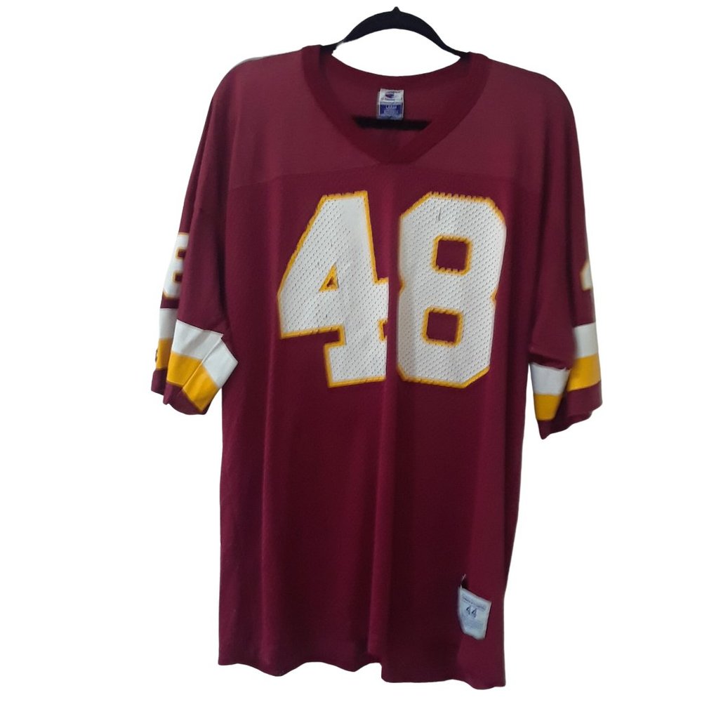 Redskins Jersey NFL Stephen Davis Washington #48 Champion Jersey Size 44 Large